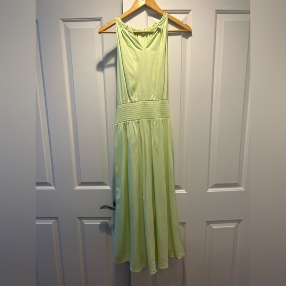 Ann Taylor Factory women pistachio summer dress - Picture 2 of 4
